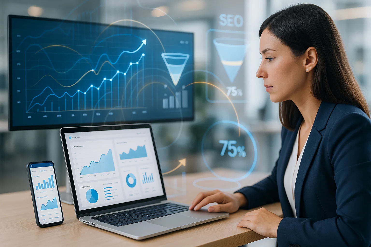 AI Service SEO — Driving High-Intent Traffic and SQL Growth